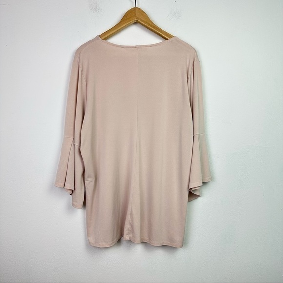 RACHEL Rachel Roy Bell Sleeve Tunic Blouse Size XXL - Picture 2 of 6